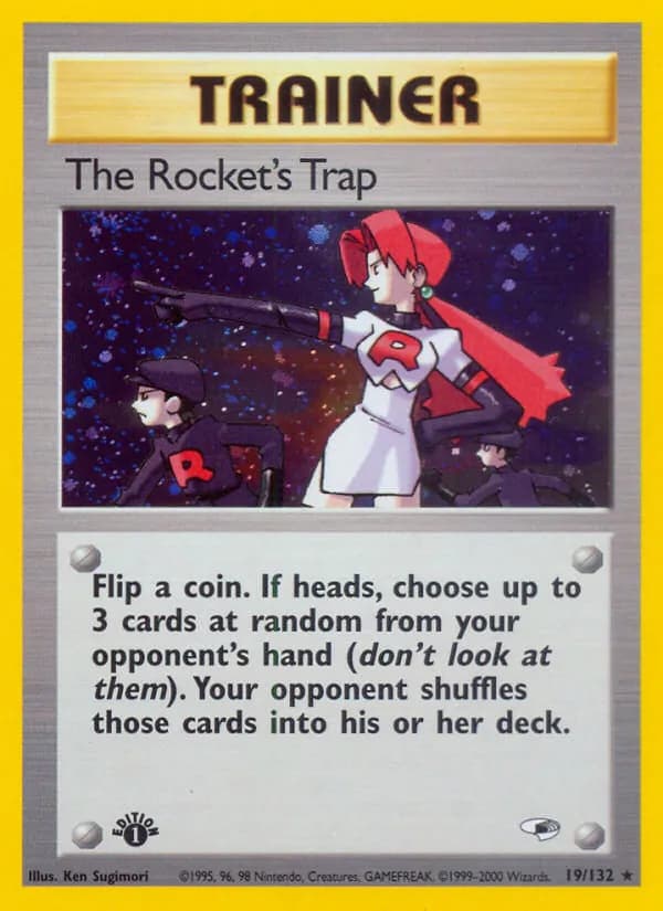 The Rocket's Trap 19/132, Gym Heroes