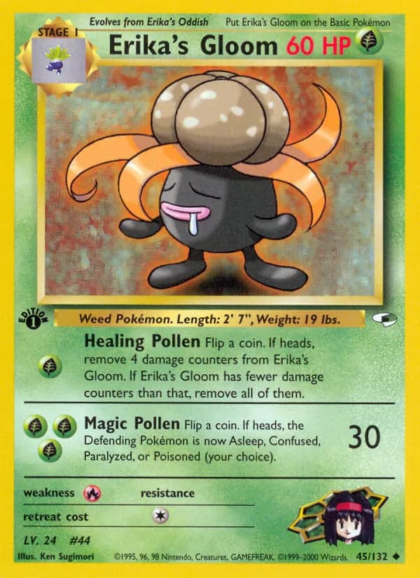 Erika's Gloom 45/132, Gym Heroes