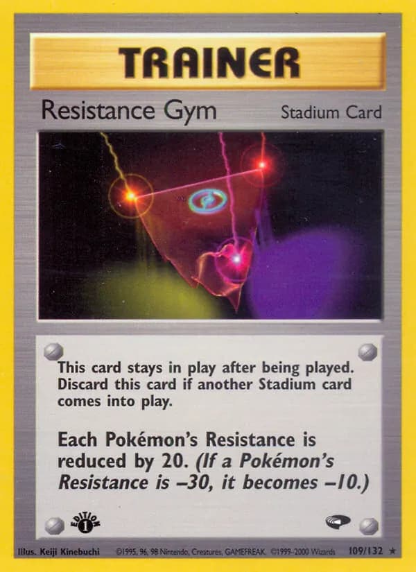 Resistance Gym 109/132, Gym Challenge