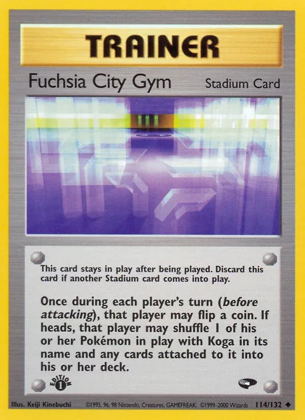 Fuchsia City Gym 114/132, Gym Challenge