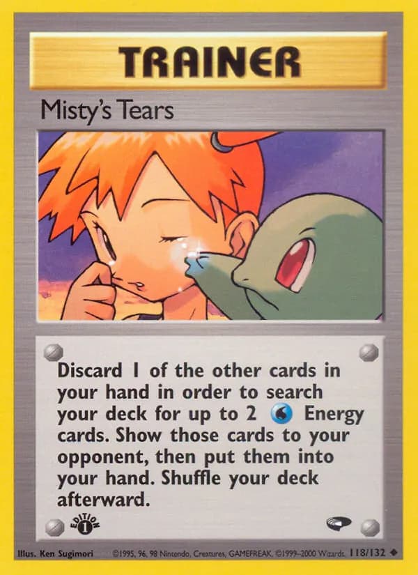 Misty's Tears 118/132, Gym Challenge