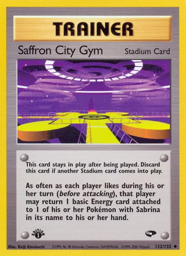Saffron City Gym 122/132, Gym Challenge