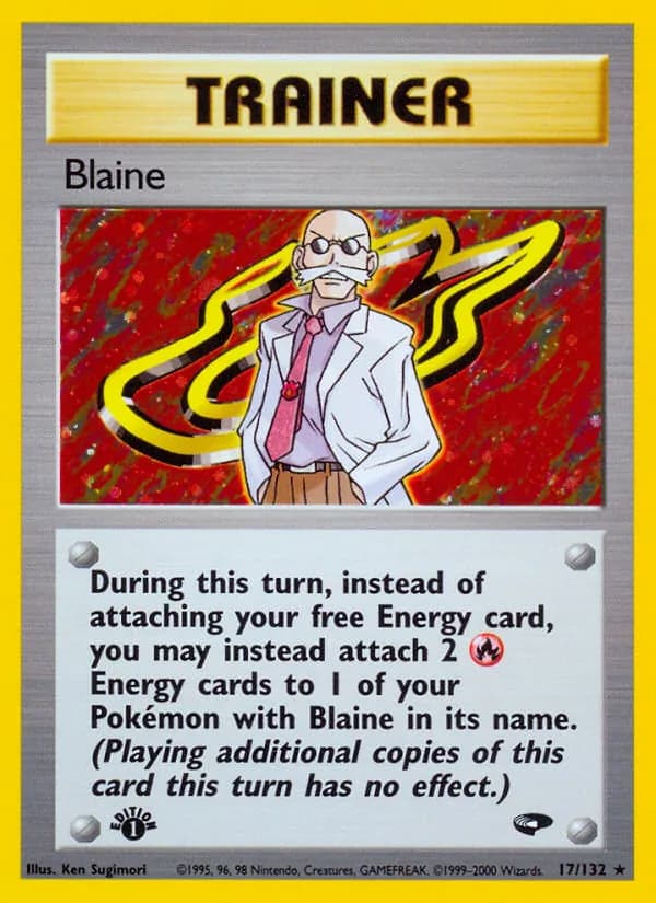 Blaine 17/132, Gym Challenge