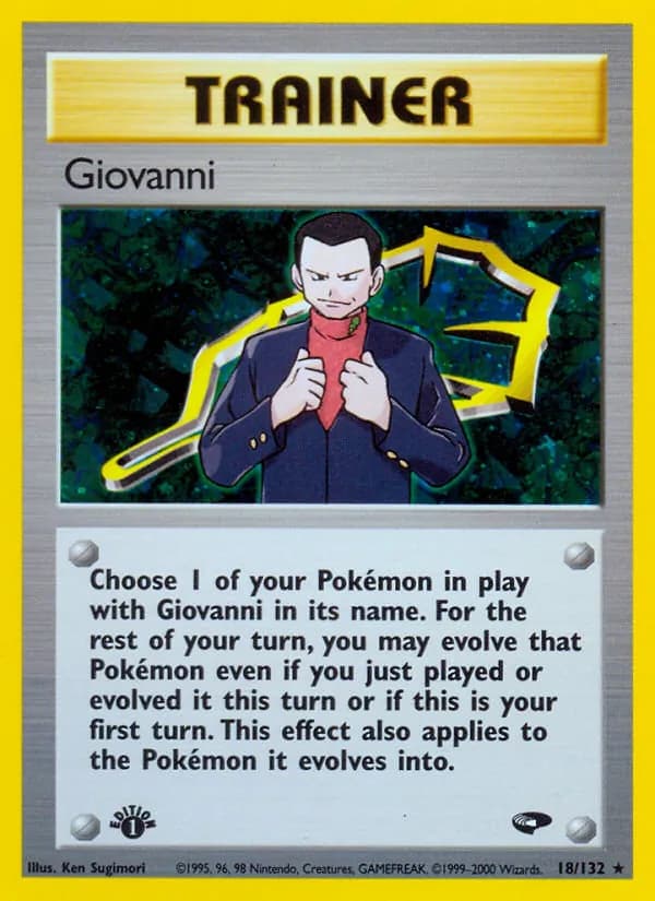 Giovanni 18/132, Gym Challenge