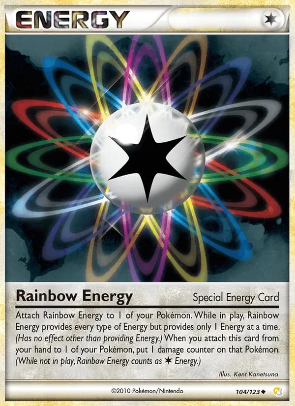 Rainbow Energy 104/123, HeartGold SoulSilver