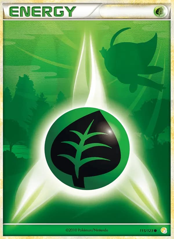 Grass Energy 115/123, HeartGold SoulSilver