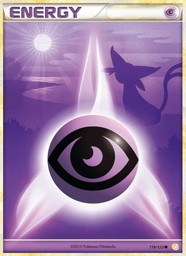 Psychic Energy 119/123, HeartGold SoulSilver