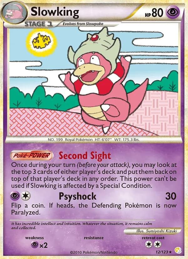 Slowking 12/123, HeartGold SoulSilver