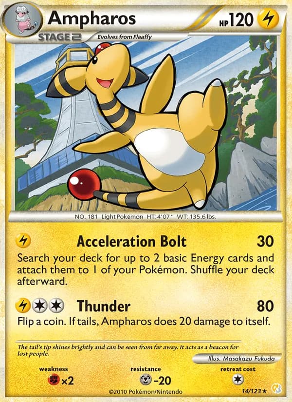Ampharos 14/123, HeartGold SoulSilver