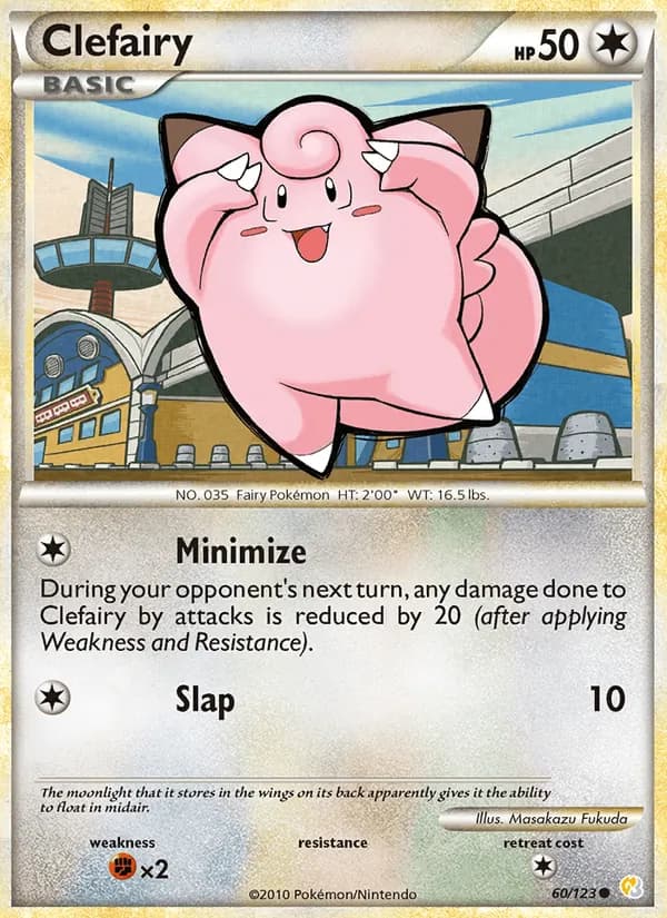 Clefairy 60/123, HeartGold SoulSilver