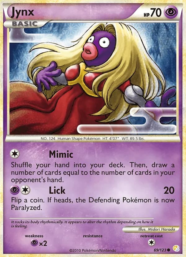 Jynx 69/123, HeartGold SoulSilver