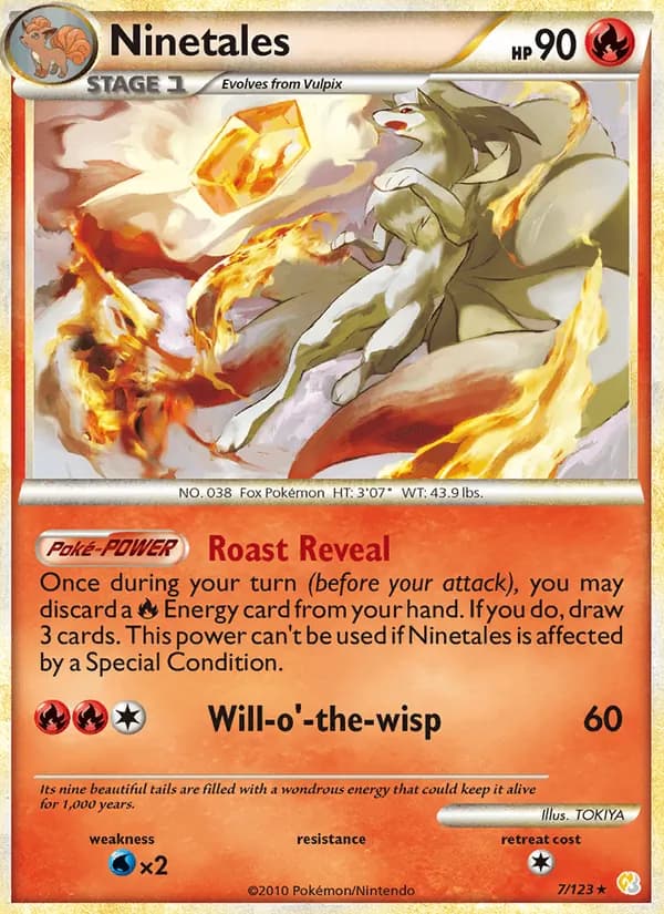 Ninetales 7/123, HeartGold SoulSilver