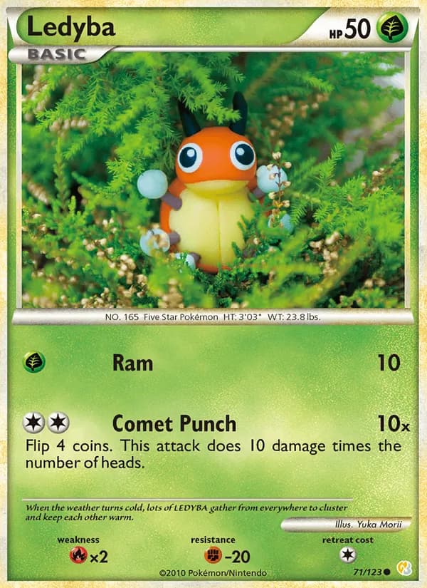 Ledyba 71/123, HeartGold SoulSilver