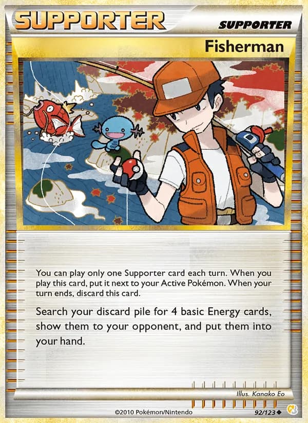 Fisherman 92/123, HeartGold SoulSilver