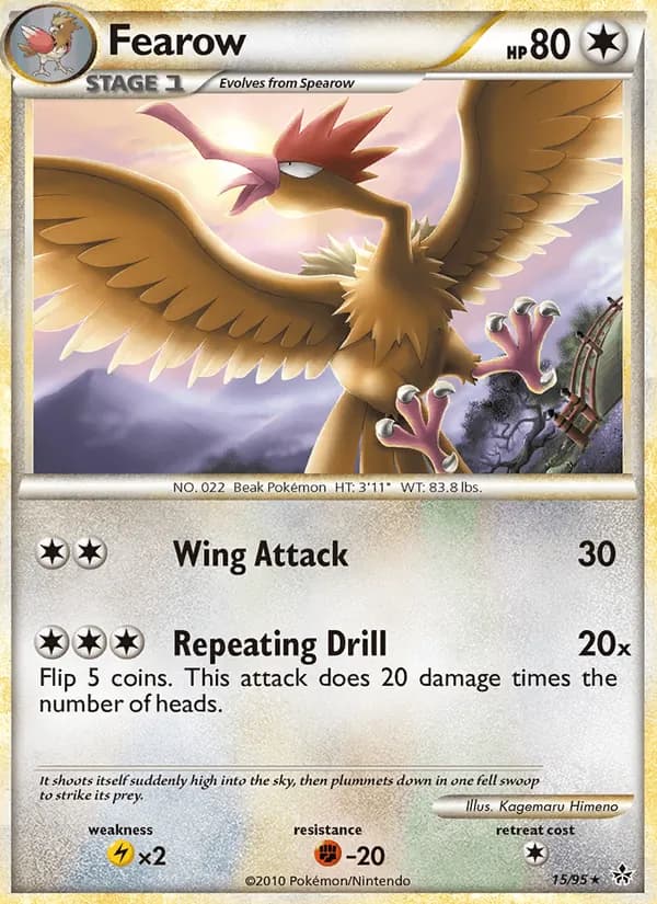 Fearow 15/95, Unleashed