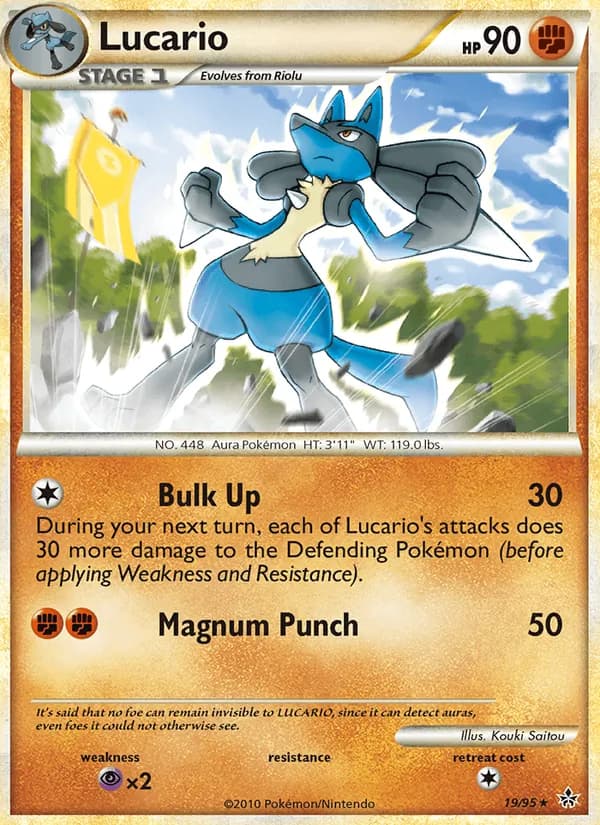 Lucario 19/95, Unleashed