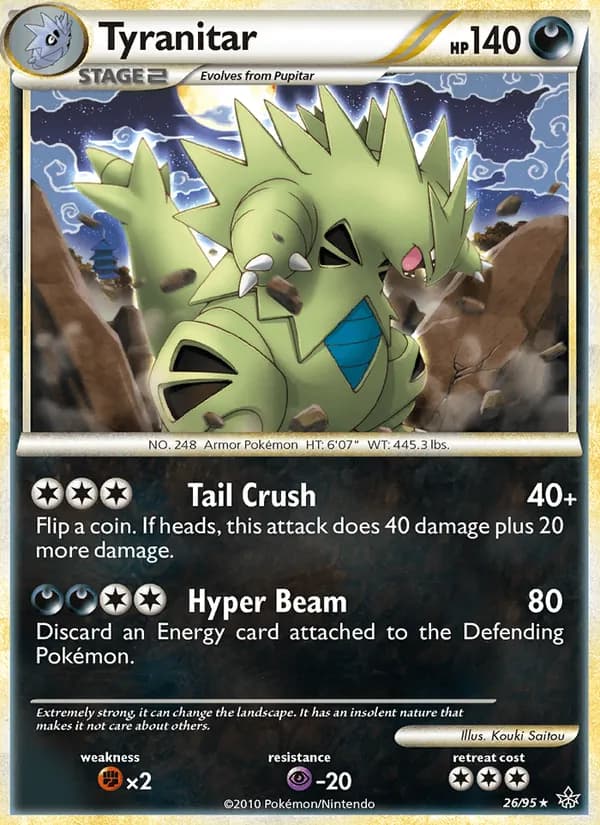 Tyranitar 26/95, Unleashed
