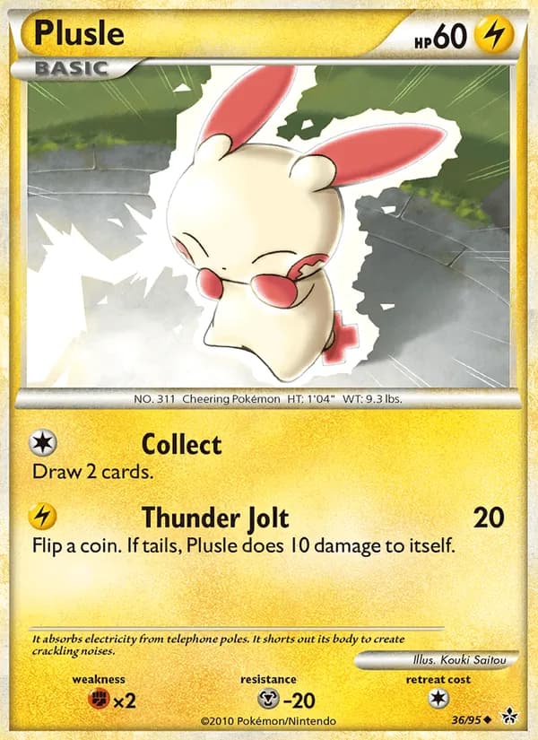 Plusle 36/95, Unleashed