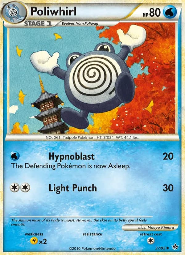 Poliwhirl 37/95, Unleashed