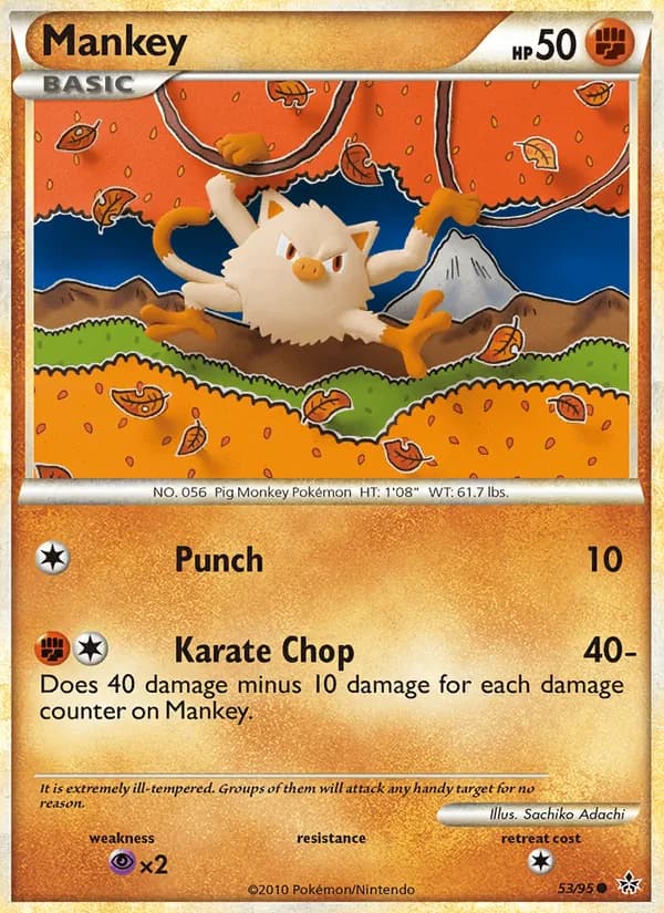 Mankey 53/95, Unleashed