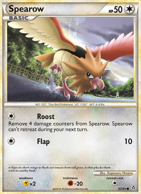 Spearow 62/95, Unleashed