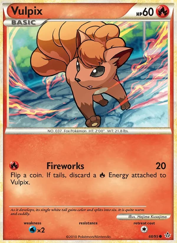 Vulpix 68/95, Unleashed