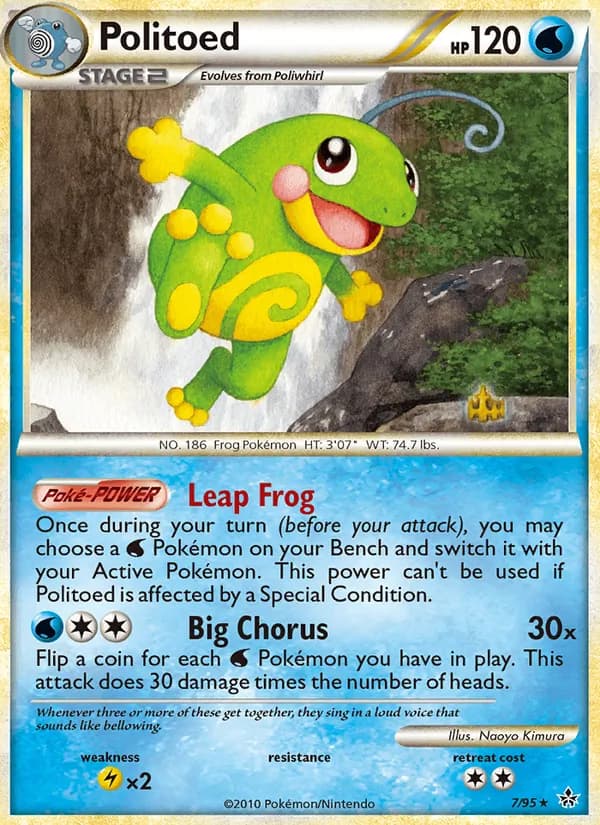 Politoed 7/95, Unleashed