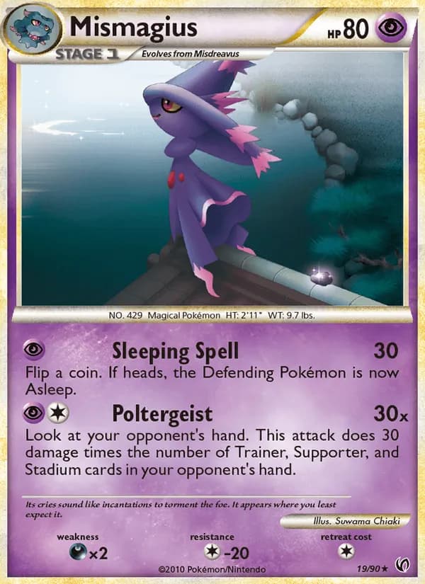 Mismagius 19/90, Undaunted