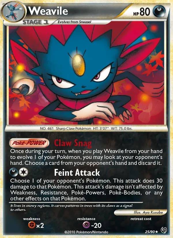 Weavile 25/90, Undaunted