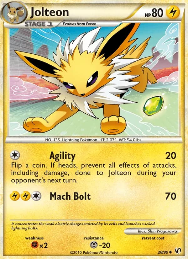 Jolteon 28/90, Undaunted