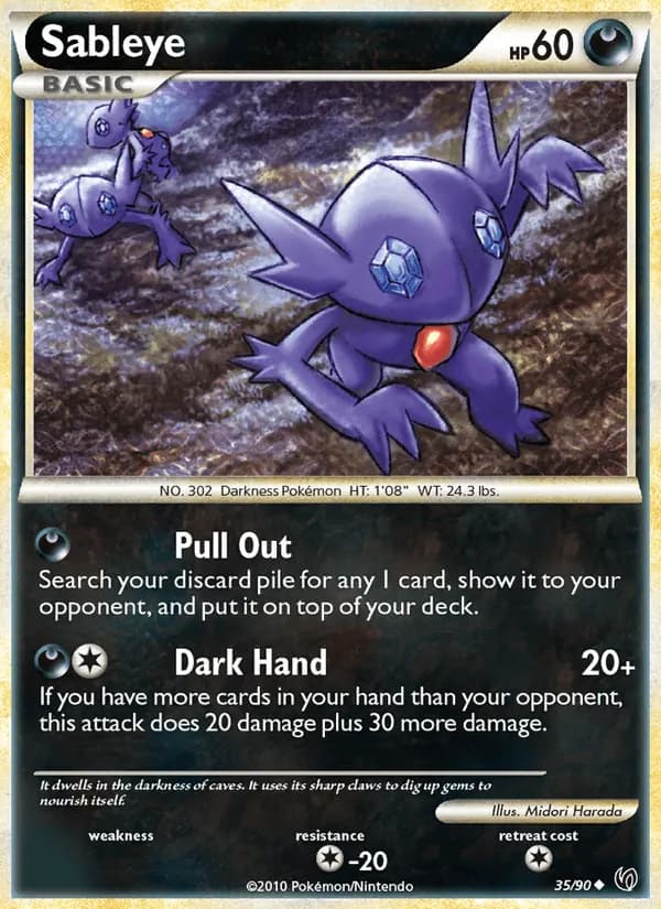 Sableye 35/90, Undaunted