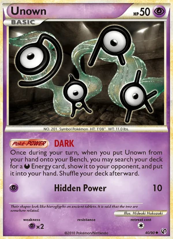 Unown 40/90, Undaunted