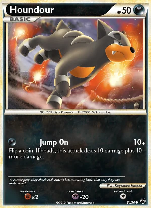 Houndour 54/90, Undaunted