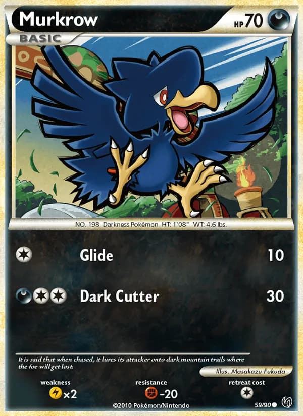 Murkrow 59/90, Undaunted