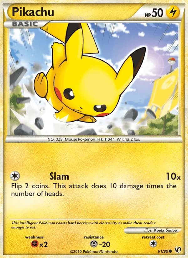 Pikachu 61/90, Undaunted