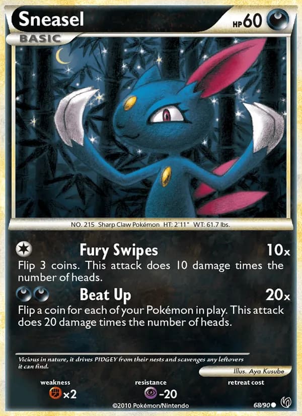 Sneasel 68/90, Undaunted