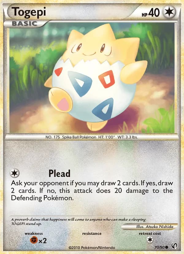 Togepi 70/90, Undaunted