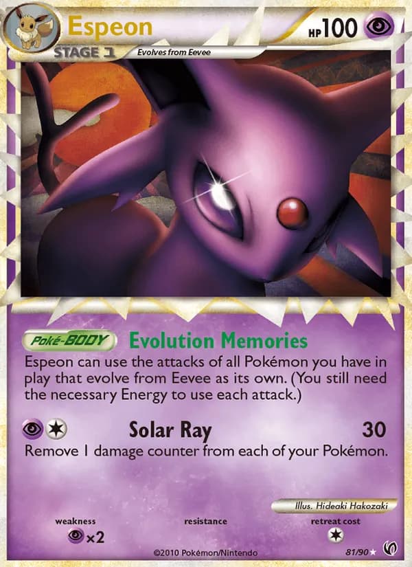Espeon 81/90, Undaunted