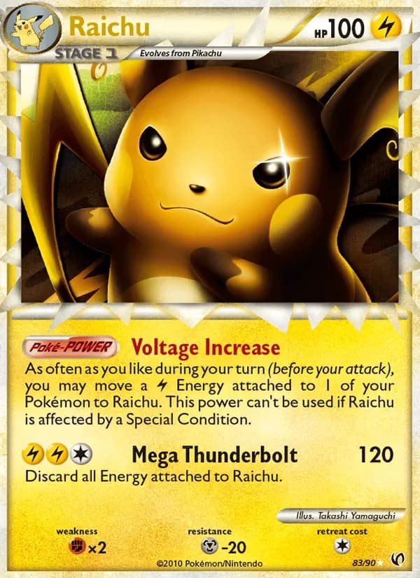 Raichu 83/90, Undaunted