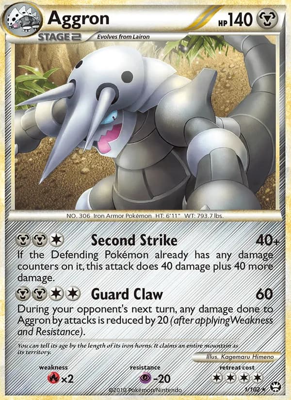 Aggron 1/102, Triumphant