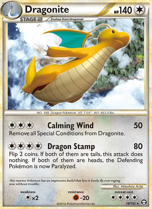 Dragonite 18/102, Triumphant