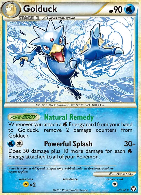 Golduck 22/102, Triumphant