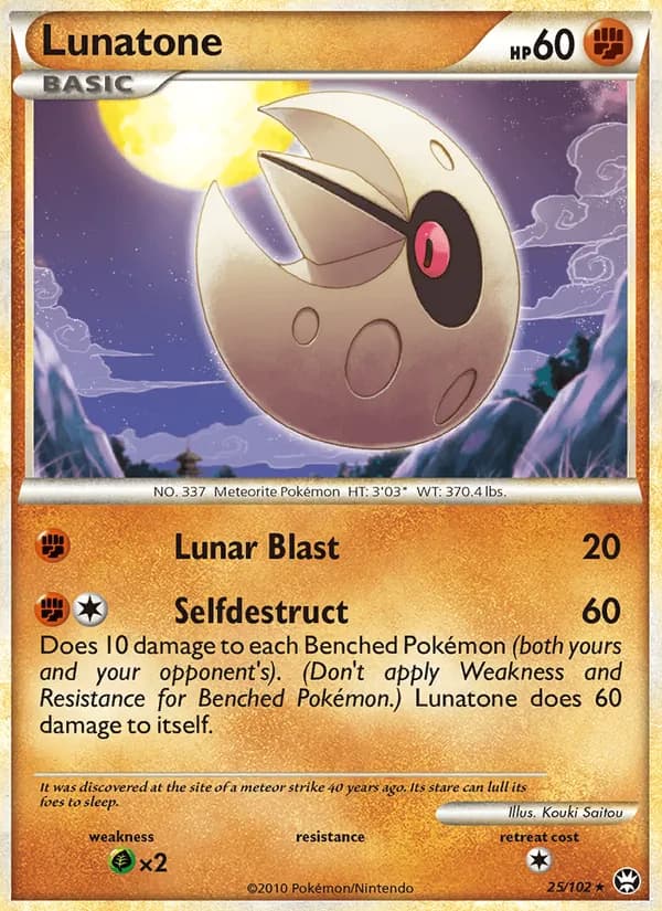 Lunatone 25/102, Triumphant