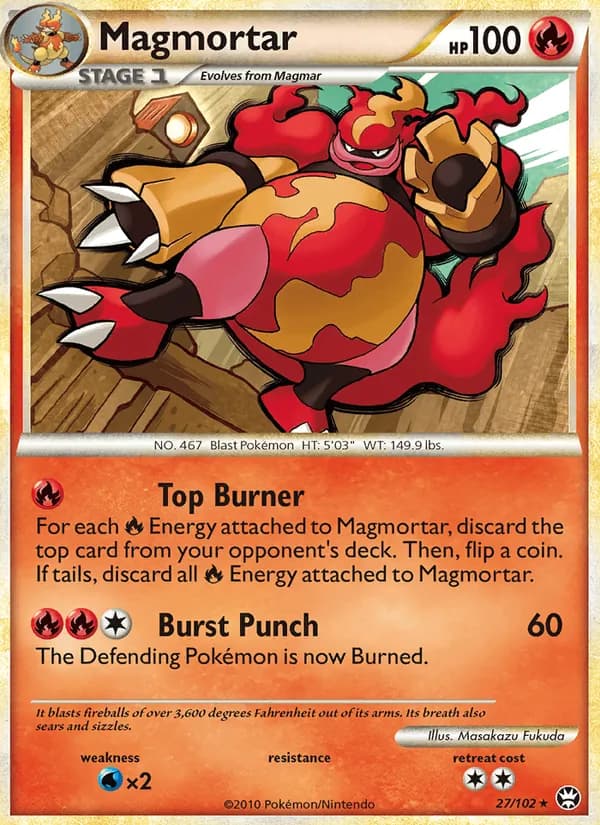 Magmortar 27/102, Triumphant