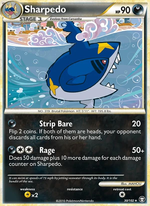 Sharpedo 30/102, Triumphant