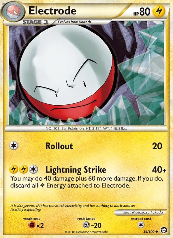 Electrode 34/102, Triumphant