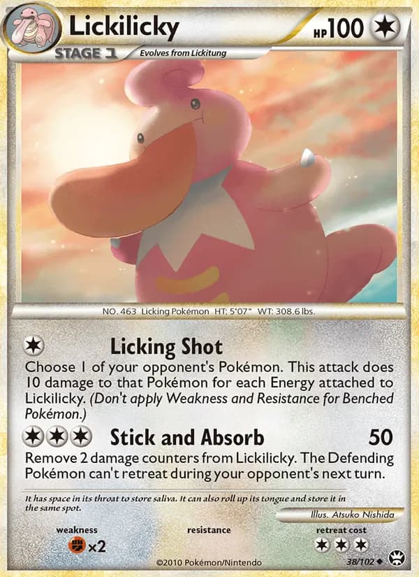 Lickilicky 38/102, Triumphant