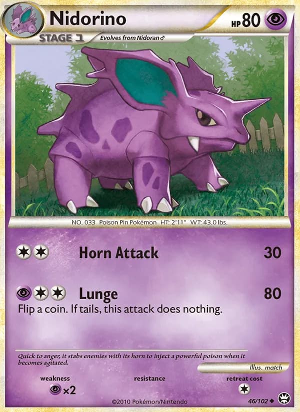 Nidorino 46/102, Triumphant