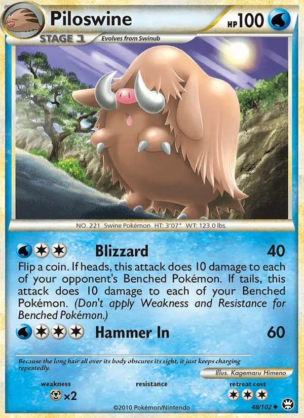 Piloswine 48/102, Triumphant