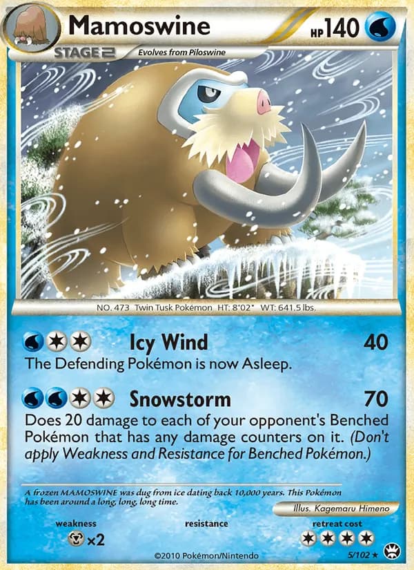 Mamoswine 5/102, Triumphant
